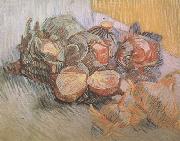Vincent Van Gogh Still life with Red Cabbages and Onions (nn04) USA oil painting reproduction